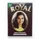 Хна для волосся Індійська Натуральна Royal Henna Darkest Brown Темно-коричнева 6 шт - зображення 2