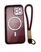 Панель Magsafe Mate з ланцюжком для Apple Iphone 12 Pro Red - зображення 3