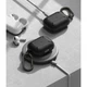 Чохол з карабіном Ringke Onyx Black для AirPods 2 - зображення 3
