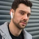 Bluetooth-гарнітура Hoco Diamond E63 (E63_White) - зображення 3