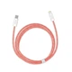 Кабель для iPhone на 2м. Type-C to Lightning Dynamic Series 20W Orange, Baseus для зарядки и передачи данных (CALD000107) - изображение 3