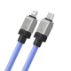 Кабель для Iphone 2м Type-C to Lightning CoolPlay 20W синий Baseus для зарядки и передачи данных (CAKW000103) - изображение 4