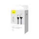 Кабель для Iphone 1м USB to Lightning CoolPlay 2.4A черный, Baseus для зарядки и передачи данных, Baseus (CAKW000401) - изображение 10