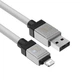 Кабель для Iphone 1м USB to Lightning CoolPlay 2.4A белый, Baseus для зарядки и передачи данных, Baseus (CAKW000402) - изображение 6