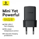 Сетевое зарядное устройство на 20W (Type-C) блок питания Palm Fast Charger черный, Baseus (P10111602113-00) - изображение 6