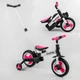 Велосипед-трансформер Best Trike 55475 (1) колеса PU 10'', родительская ручка, съемные педали - изображение 2