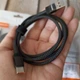 Кабель USB A до Type C toocki 100 Вт та струмом 6 А для швидкого заряджання чорний - зображення 3