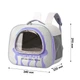 Рюкзак-перенесення для котів та собак Taotaopets 247722 Violet - зображення 6