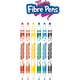 Фломастери Colorino Fibre Pens двосторонні 6 кольорів 6 шт ( 13437PTR/1) - зображення 2