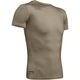 Компресійна Футболка Under Armour Men's Tactical HeatGear® Compression Short Sleeve(1216007-499) XL Бежевий - зображення 3