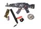 Дитячий іграшковий автомат стріляючий орбізами GUN TOYS WH10 Орбібольний кулемет - пістолет з гелевими кульками - зображення 3