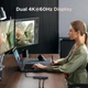 Концентратор 7-in-1 UGREEN CM880 Revodok HDMI 4K 60hz USB-C Hub 10 Гбіт/с PD100W Grey (45365) - зображення 9