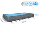 Каркасний басейн Bestway 561KJ Розмір 956х488х132 см APX 365 пісочний фільтр-насос,драбина,тент - зображення 2