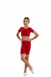 Костюм для танців Dance&Sport N218 біфлекс L/122-128 Бордо - зображення 1
