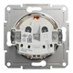 Розетка с заземлением и шторками без рамки Asfora Schneider Electric крем EPH2970223 - изображение 7