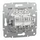 Компьютерная розетка Schneider Electric Asfora RJ45 кат. 6 UTP без рамки двойная белая EPH4870121 - изображение 3