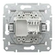 Компьютерная розетка Schneider Electric Asfora RJ45 кат. 6 UTP без рамки белая EPH4770121 - изображение 3