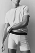 Набор удлиненных хлопковых боксеров H&M mid trunks размер M 5 шт light blue mix 0085 - изображение 5