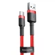 Кабель Baseus Cafule Type-C 3A (0.5m) red - зображення 1