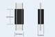 Перехідник Type-C-тато на Type-C-тато Gtec Black (R051309) - зображення 3