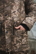 Тактичний костюм зимовий комплект утеплений куртка Парку і штани Peak Intruder 0242 2XL Піксель ( IN - 0242/01 E ) - зображення 5