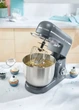 Кухонный комбайн, планетарный миксер, тестомисс SilverCrest SKM 600 C2 Grey - изображение 7