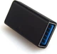 Перехідник USB-мама на USB-мама 3.0 black (М1313) - зображення 3