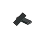 Перехідник Type-C-мама на Type-C-мама Gtec Black (R051310) - зображення 4