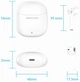 Навушники Vention Elf Earbuds E02 White (NBGW0) - зображення 8
