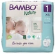 Екопідгузки "Nature", розмір 1 (2-4 кг), 22 шт. - Bambo Nature 22шт (1210850-31163091) - изображение 1