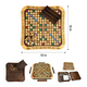 Настільна Розвиваюча Гра Scrabble Ерудит ZAMASMEL Wood 33 х 33 х 3,3см Ручна Робота - зображення 3