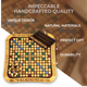 Настільна Розвиваюча Гра Scrabble Ерудит ZAMASMEL Wood 33 х 33 х 3,3см Ручна Робота - зображення 4