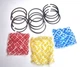 Кільця поршневі, комплект на двигун +0.25mm NPR SDM31038ZX025 4D56, OEM 1110A561, MD103391, MD050390 - зображення 2