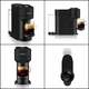 Капсульная кофеварка Nespresso Vertuo Next ENV120.BM Matt Black Чёрная матовая и дегустационный набор 12 кофе (капсул) - изображение 3