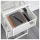 Комод тумба с ящиками на колесиках IKEA LENNART белая 303.261.77 ЛЕННАРТ 56х34х30см - изображение 4