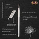 Набор гелевых ручек ZiBi Black Paper Art Line 12 шт Белых (ZB.2208-12) - изображение 4