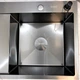 Кухонная мойка DUSEL из нержавеющей стали SS304 DS50963-2RNB 630*500*230 Right (Nano Black) - изображение 9