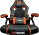 Геймерське крісло Zenga Extreme EX помаранчеве - изображение 3