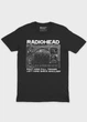 Чоловіча футболка MODNO з рок принтом "Radiohead" L Чорний (TS001-004-2-737-F-BL-M) - зображення 1