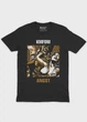 Чоловіча футболка MODNO з рок принтом "Kmfdm" XL Чорний (TS001-004-2-666-F-BL-M) - зображення 1