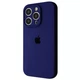 Чехол силиконовый с защитой камеры Wave Silicone Case Camera Protection для Apple iPhone 13 Pro deep navy - изображение 1