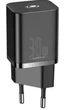 Зарядное устройство Baseus Cube Pro 30W Fast Charger Type-C EU Black - изображение 1