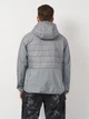 Куртка демісезонна з капюшоном чоловіча Adidas Ess 3S In Hyb J IX8894 S Сіра (4067896843018) - зображення 2