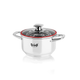 Каструля Krauff Prime Chef зі скляною кришкою 12 см 0.7 л (26-238-065) - зображення 2