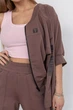 Костюм бомбер и брюки-палаццо TOTALFIT SET1-LD57 XS - изображение 6