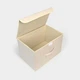 Ящик для хранения с крышкой MBM TH-07 S CREAM - изображение 3