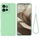Чохол - накладка Silicone Cover Full для Motorola Edge 50 green - зображення 1