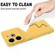 Чехол - накладка Silicone Cover Full для Tecno Pova 6 Neo yellow - изображение 2