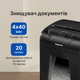 Шредер Fellowes 12C 10 листов 4x40 мм 18 л (f.U7120101) - изображение 8
