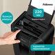 Шредер Fellowes AutoMAX 80M 6 листов 4x12 мм 17 л (f.U4621501) - изображение 11